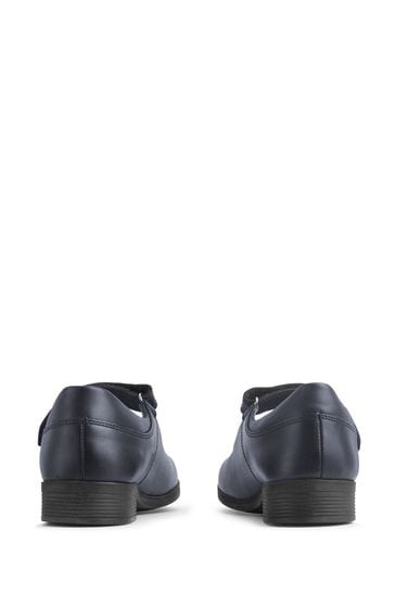 Girls navy top blue uniform shoes