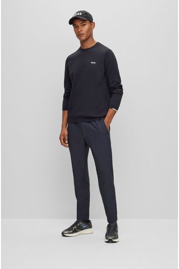 Boss crew neck sweatshirt outlet