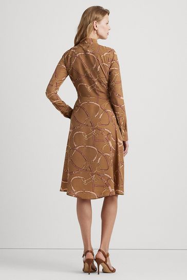 Lauren ralph lauren crepe clearance tie waist trench coat