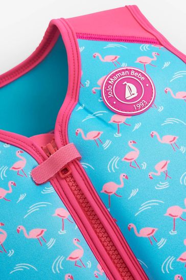 Buy JoJo Maman B b Blue Flamingo UPF 50 Float Jacket from the