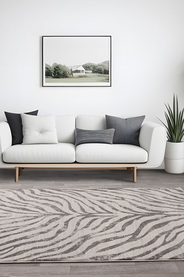 Asiatic Rugs Grey Nova Zebra Rug