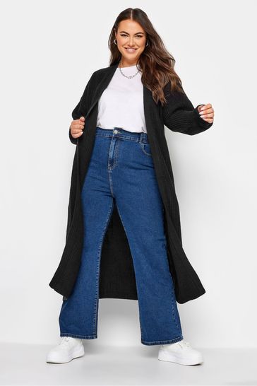 Black waist length cardigan sales
