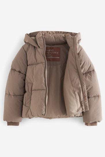 mink padded coat