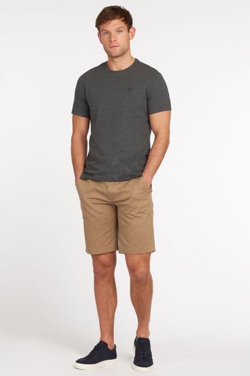 Barbour t top shirt Brown