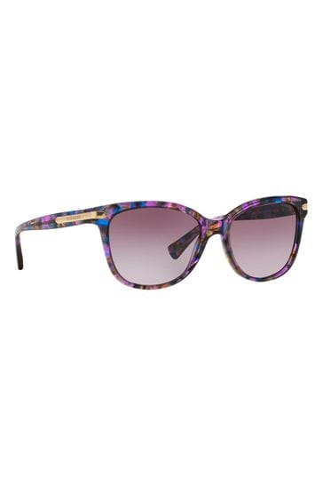 COACH Purple Sunglasses