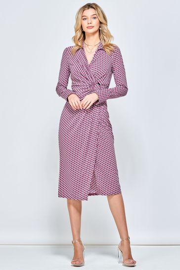 Jolie moi new arrivals tartan dress
