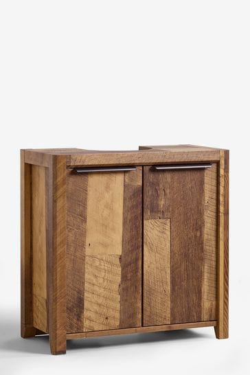 Natural wood deals storage cabinet