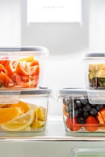 Masterclass Clear Eco Smart 4pc Snap Food Storage Containers