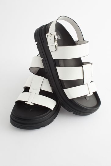 Buy White Gladiator Chunky Platform Sandals from Next Germany