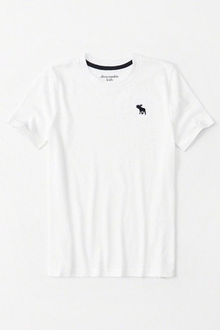 white abercrombie shirt