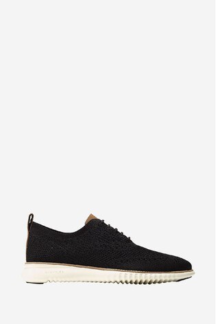 Cole Haan Black 2.Zerogrand Stitchlite Oxford Lace-Up Shoes
