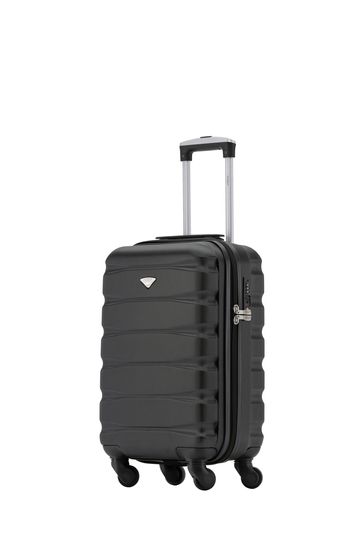 Flight Knight 55x35x20cm 4 Wheel ABS Hard Case Cabin Carry On Hand Luggage