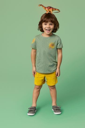 Buy White Stuff Yellow Jersey Shorts from Next Luxembourg