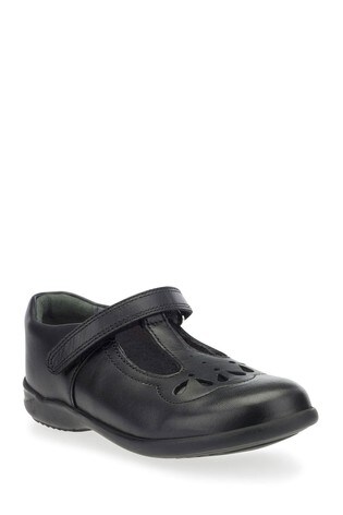 medium wide and narrow fits Start Rite Boys School Shoes black leather 