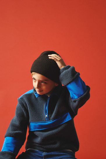 Fleece teddy jumper clearance