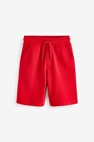 Red Bright 1 Pack Basic Jersey Shorts (3-16yrs)