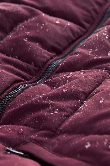 Maroon puffer coat deals