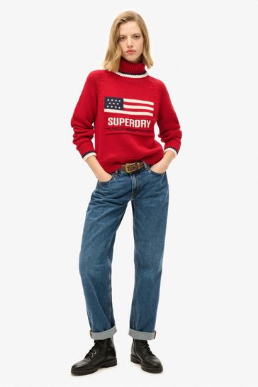 Americana cable knit jumper cheap