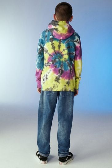 Mens tye deals dye hoodie