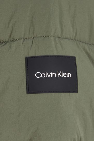 Grey calvin klein jacket shop