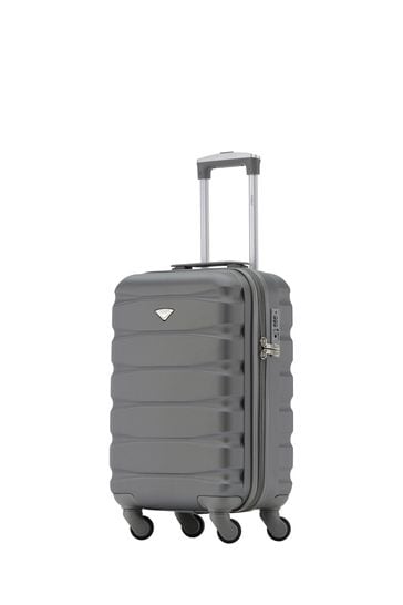 Flight Knight 55x35x20cm 4 Wheel ABS Hard Case Cabin Carry On Hand Luggage