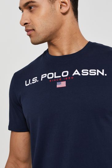 Us polo navy blue t shirt clearance