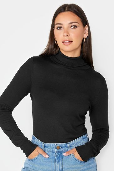 Black polo neck next online