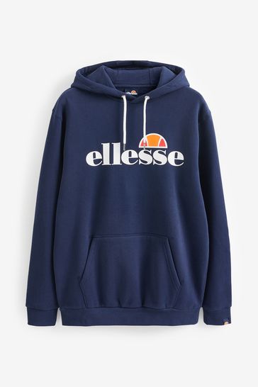 Navy blue hotsell ellesse hoodie