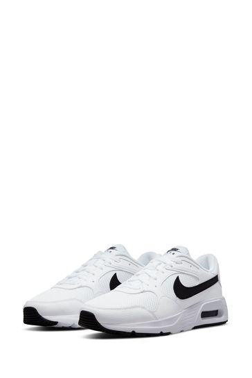 Buy White Black Nike Air Max SC Trainers from Next Netherlands