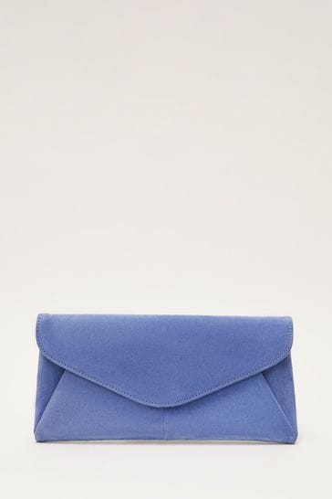 Buy Phase Eight Blue Wendie Clutch Bag from Next Ireland
