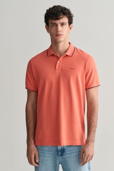 GANT Tipped Piqué Polo Shirt