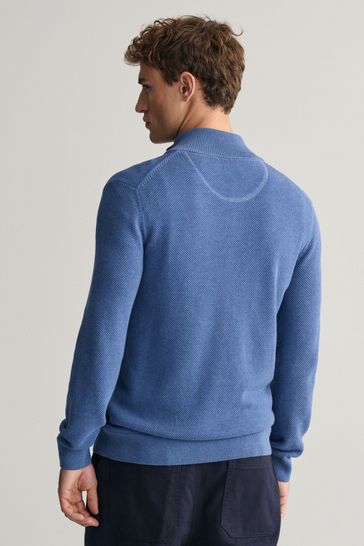 Gant cotton pique new arrivals cardigan