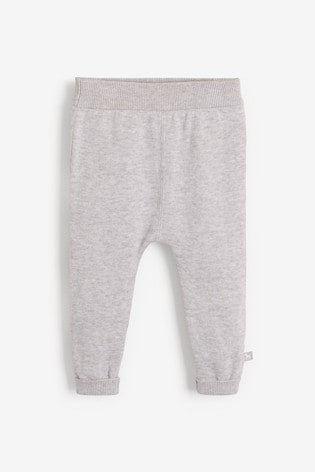 The Little Tailor Grey Baby Knitted Pants