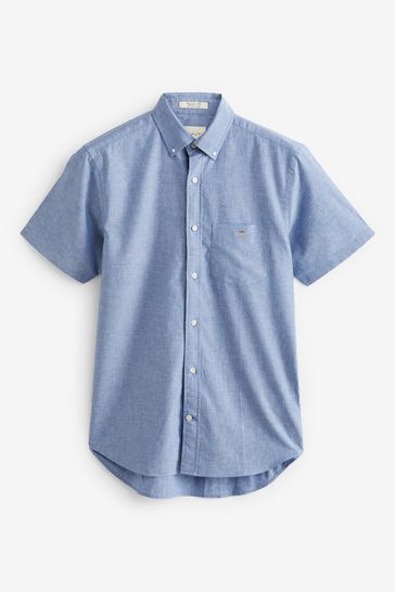 Gant short online sleeve shirt