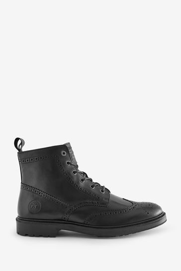 Barbour deals leather boots