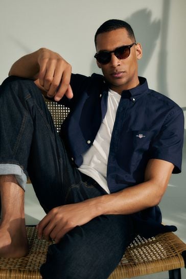 Gant short sleeve hotsell shirt