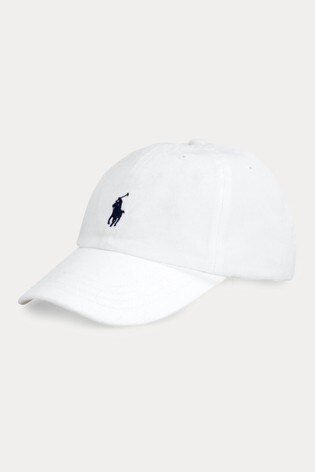 Polo Ralph Lauren Boys White Logo Cap