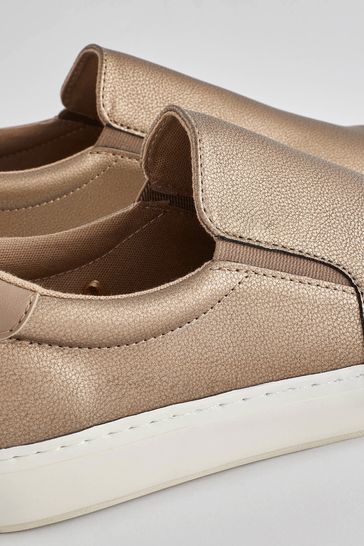 Next slip on trainers on sale
