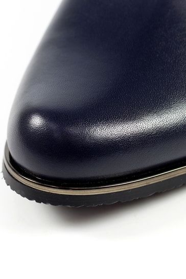 Blue and black boots 2025