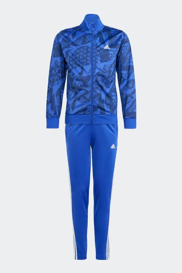 Adidas printed tracksuit clearance