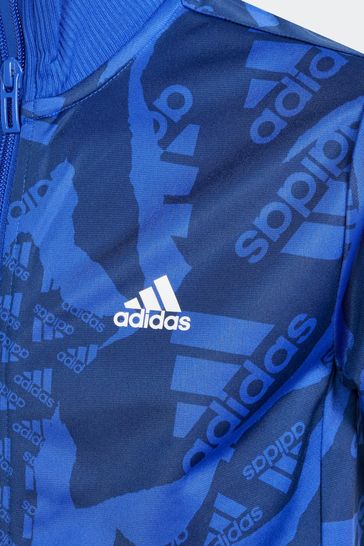 Adidas printed tracksuit discount