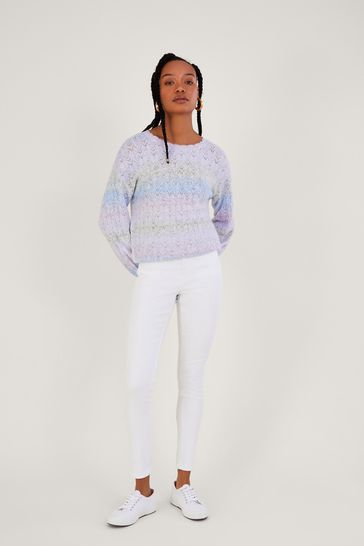 Monsoon iris jeans top