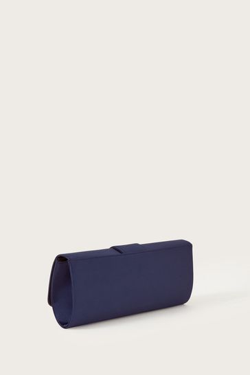 Monsoon navy cheap clutch bag
