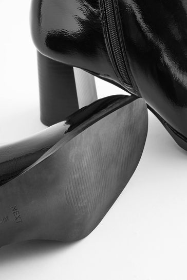 Next heeled online ankle boots
