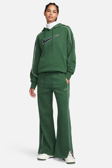 Nike Green Side Stripe Fleece Joggers