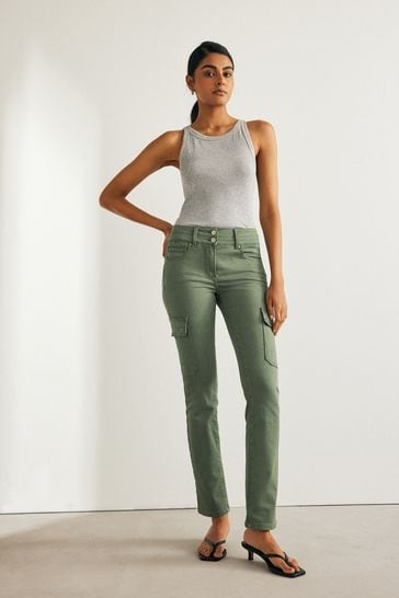 Khaki jeans womens uk shop