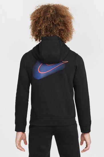 Nike Black Multi Logo Overhead Hoodie