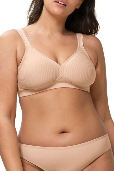 TRIUMPH-122I483 Invisible Wired Half Cup Padded Detachable Multioption