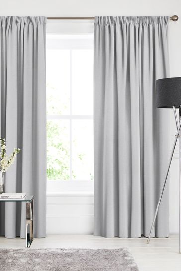 Silver Soho Made To Measure Curtains
