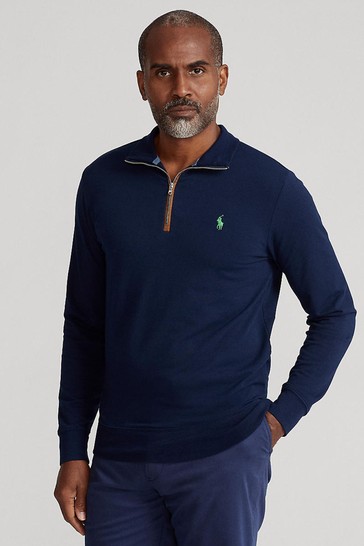 Polo Golf by Ralph Lauren Half Zip Logo Sweatshirt